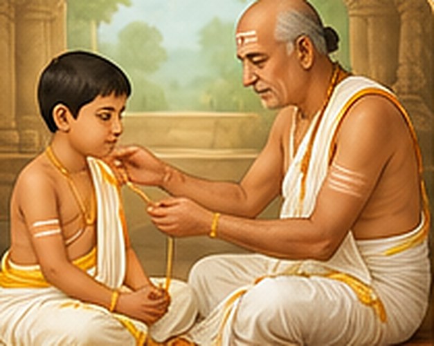 Upanayana illustration