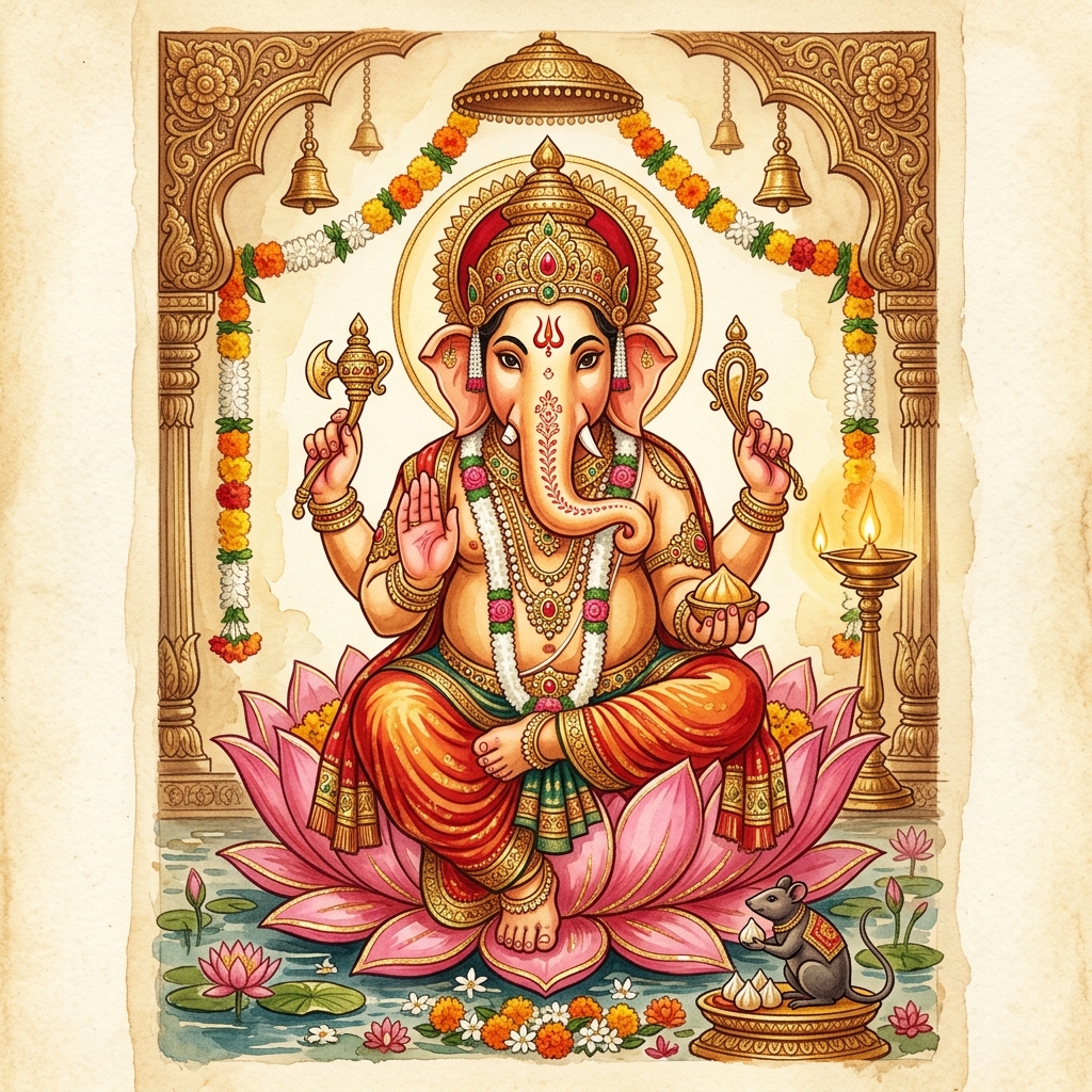 Ganesha Ashtottara Shatanamavali